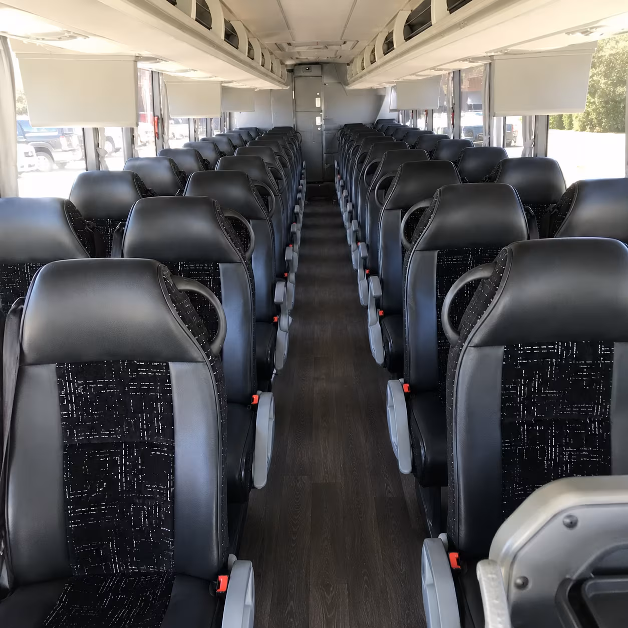 westland charter bus interior