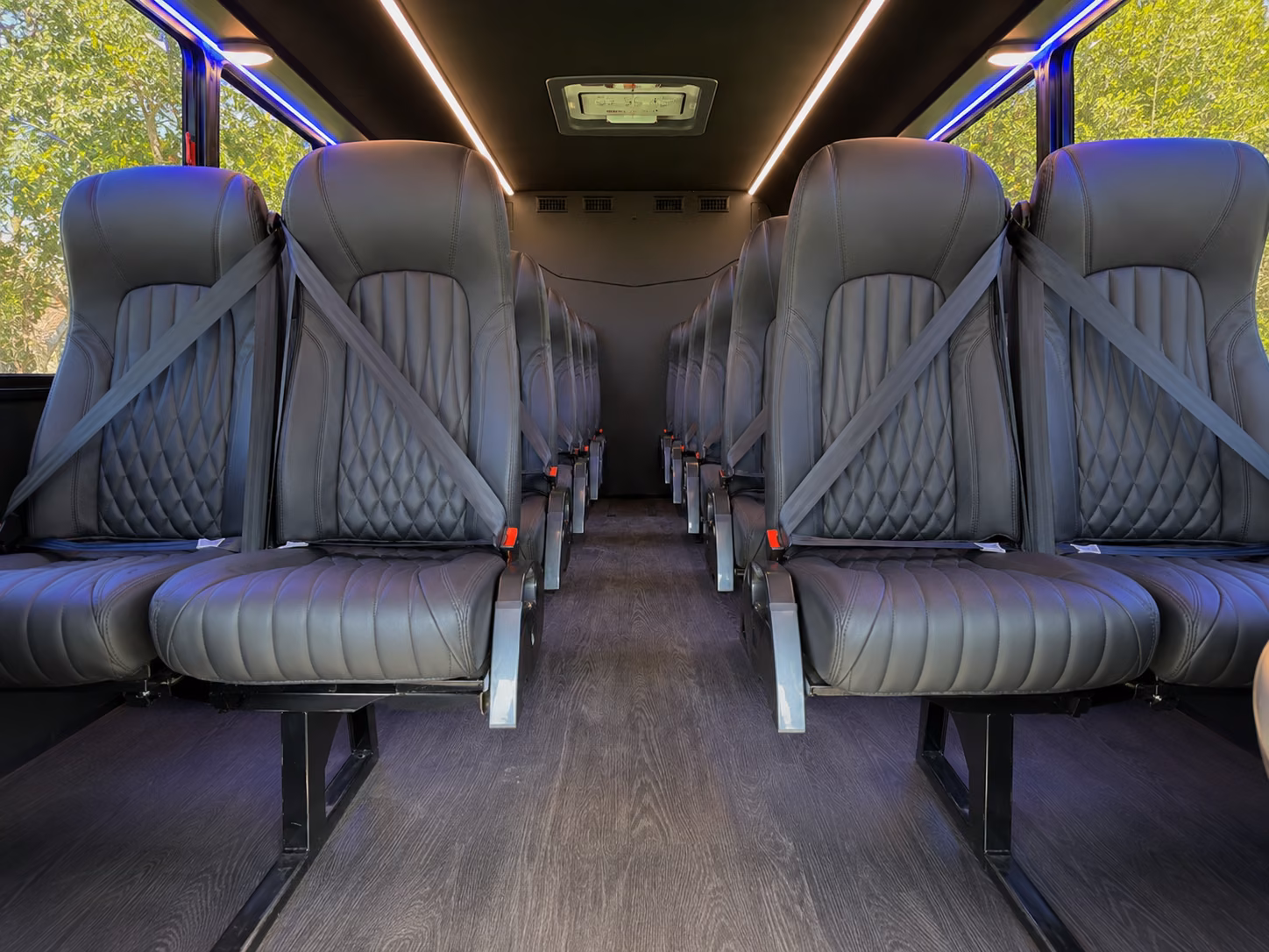 westland corporate transportation onboard seating