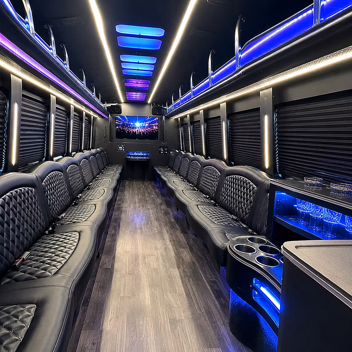 westland party bus inside