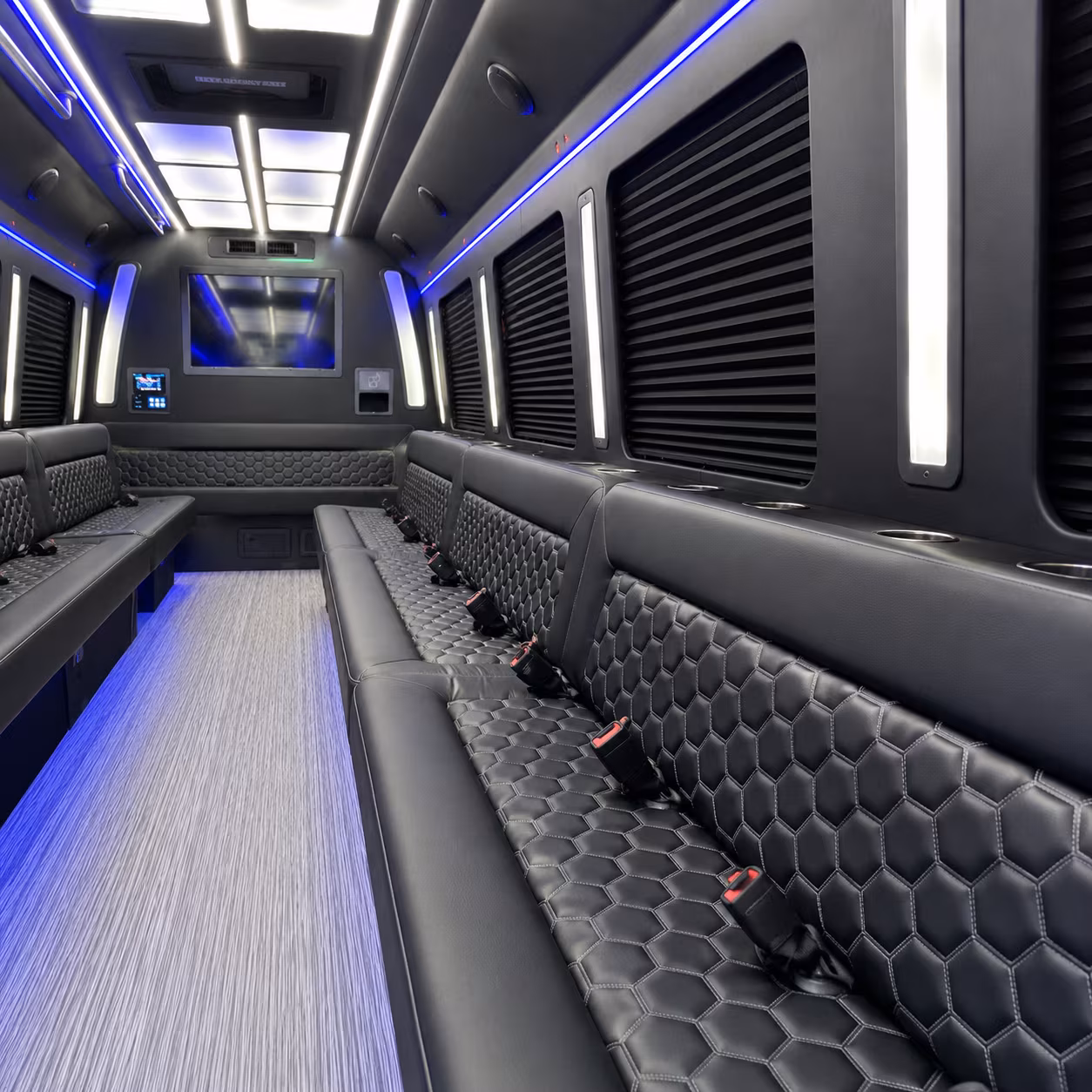 westland party bus interior