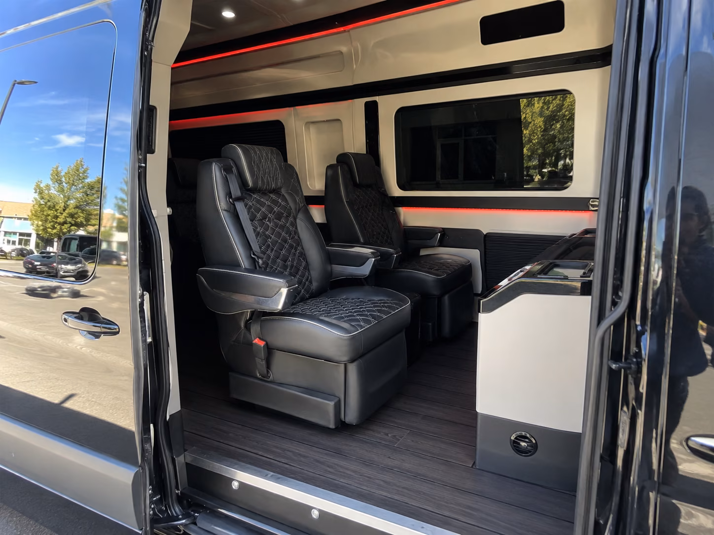 westland sprinter van with driver interior