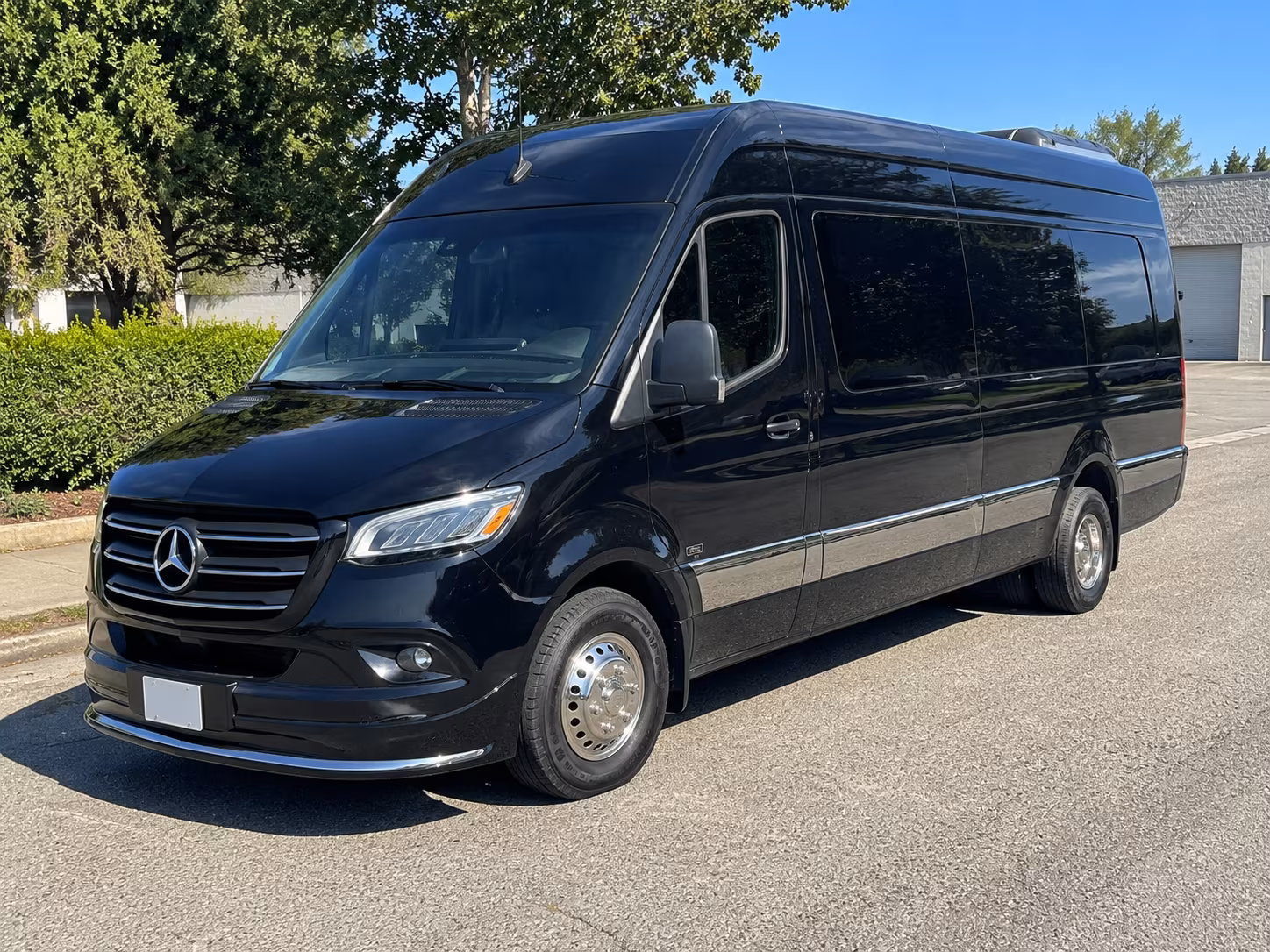 westland sprinter van with driver
